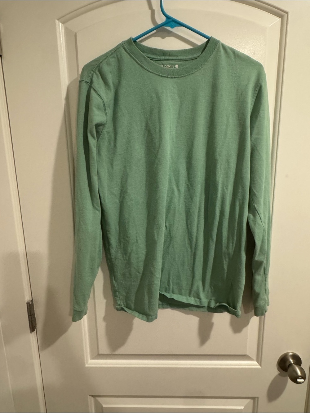Carhartt Long-Sleeve Crewneck Shirt - Mint Green